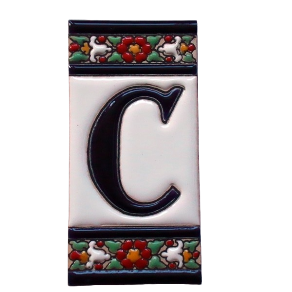 C Цифри и букви 5,5 x 11 см